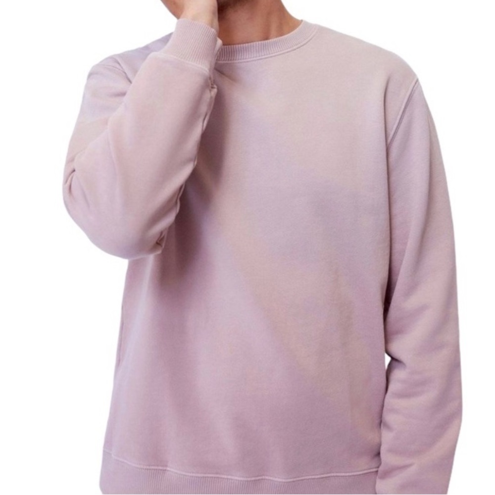 BLDWN BALDWIN Tyler Pullover Crewneck Sweatshirt Size Medium‎ Dusty Pink Unisex